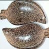 Plat feuille en bois semi-précieux de Guyane – Image 2
